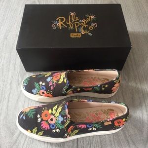 Rifle Paper Co Keds Excellent Condition